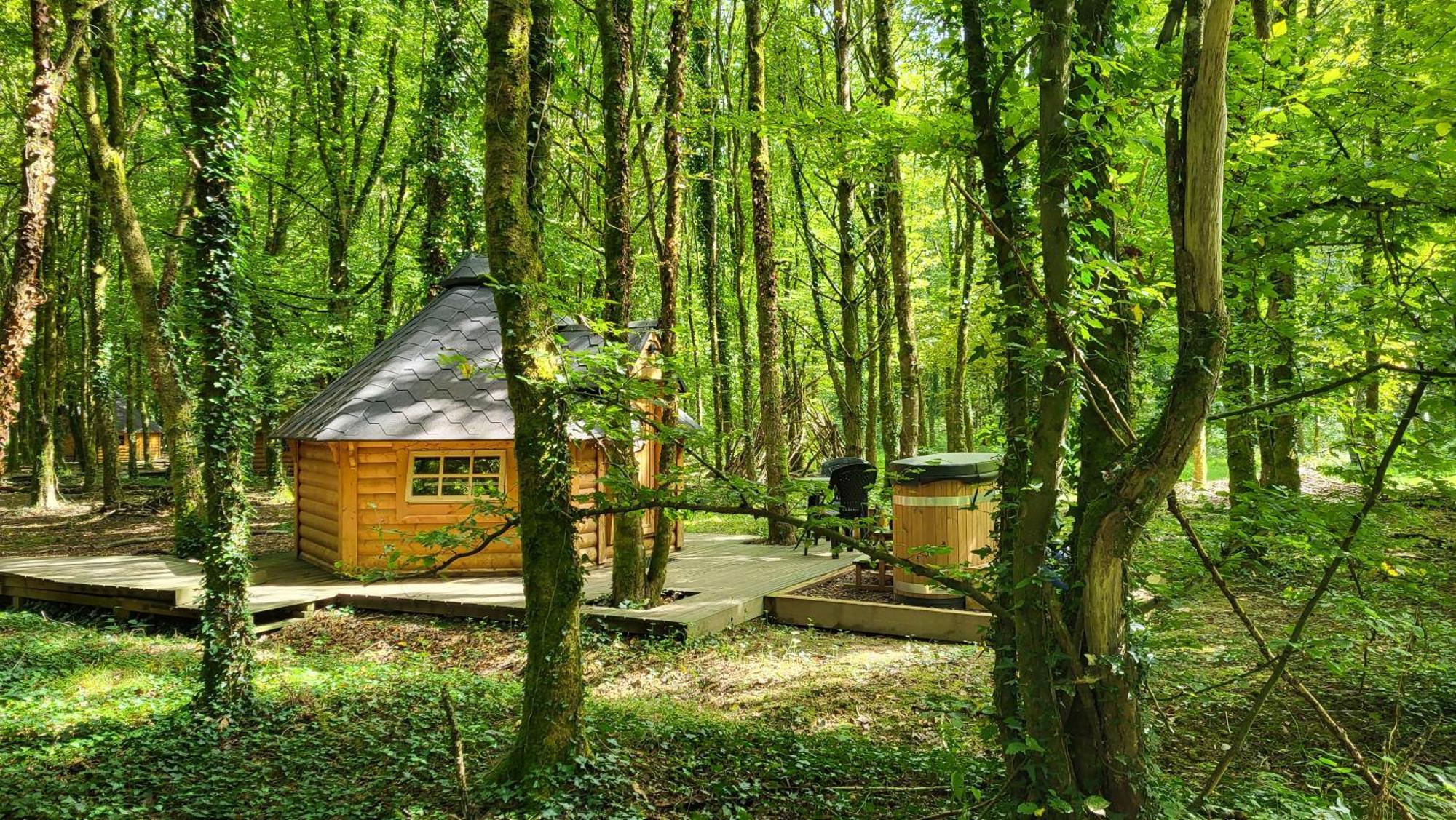 Le Domaine Insolite De Broceliande Пампон Екстериор снимка