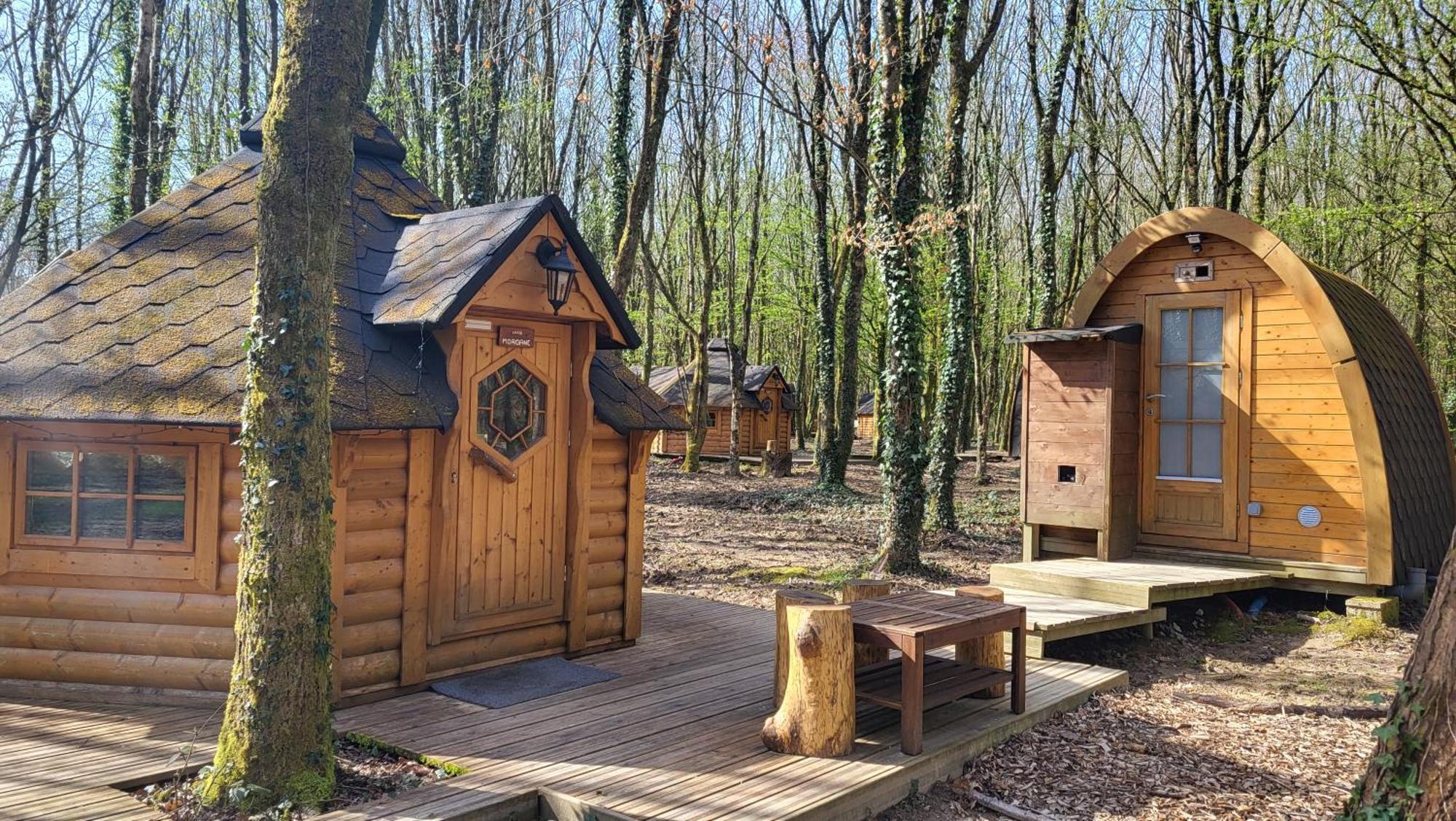 Le Domaine Insolite De Broceliande Пампон Екстериор снимка